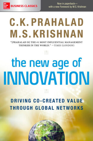 The New Age of Innovation by CK Prahalad, - Book Cover