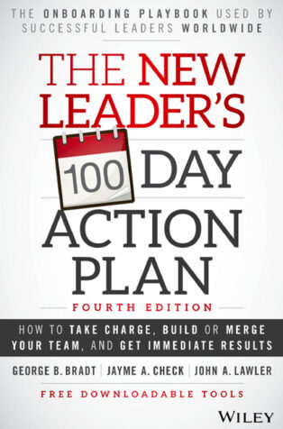 The New Leader’s 100-Day Action Plan by Jayme A. Check, - Book Cover