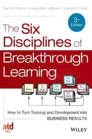 The Six Disciplines of Breakthrough Learning by Andrew Jefferson, - Book Cover