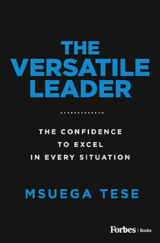 The Versatile Leader by Msuega Tese - Book Cover