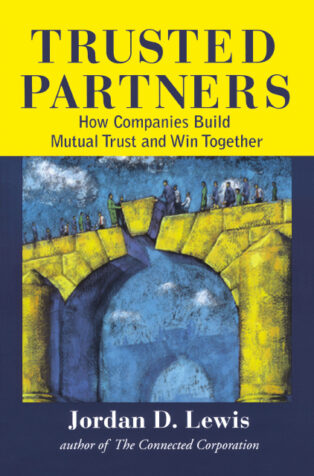 Trusted Partners by Jordan D. Lewis Ph.D. - Book Cover
