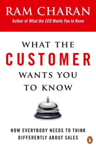 What the Customer Wants You to Know by Ram Charan - Book Cover