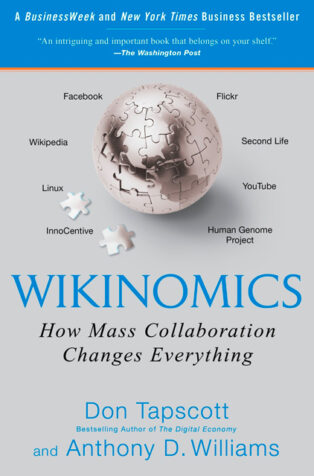 Wikinomics by Anthony D. Williams, - Book Cover