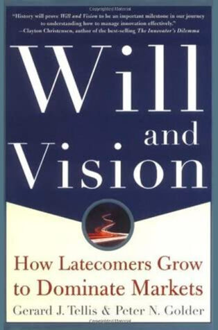 Will and Vision by Gerard Tellis, - Book Cover